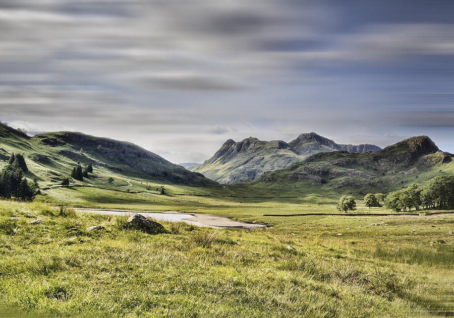 Blea Tarn in the Lake District Photograph by Chris Smith