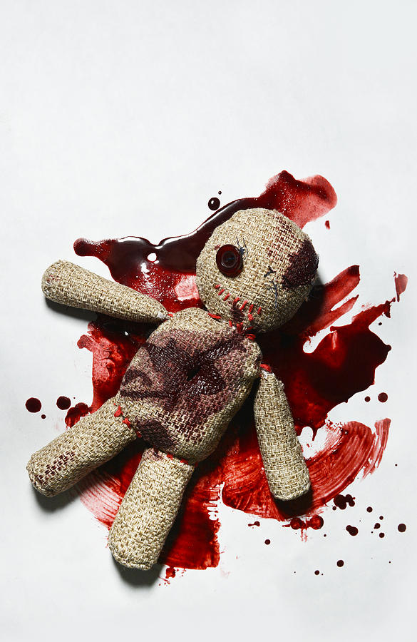 Magic Photograph - Bleedick sack doll by Jaroslaw Blaminsky