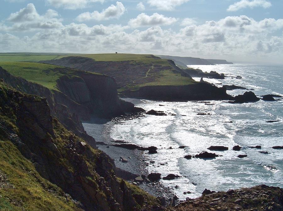 Blegberry Cliffs From Damehole Point Photograph
