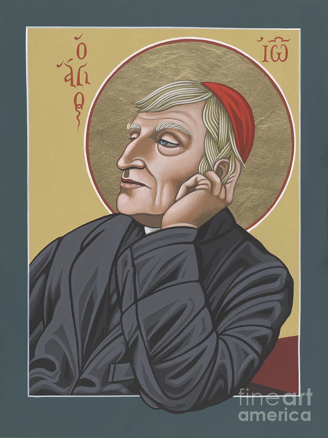 Blessed Cardinal John Henry Newman 221 Painting by William Hart McNichols