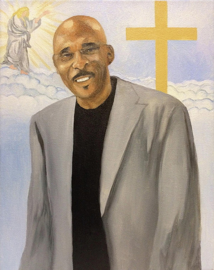 Blessed Leader Painting by Angelo Thomas