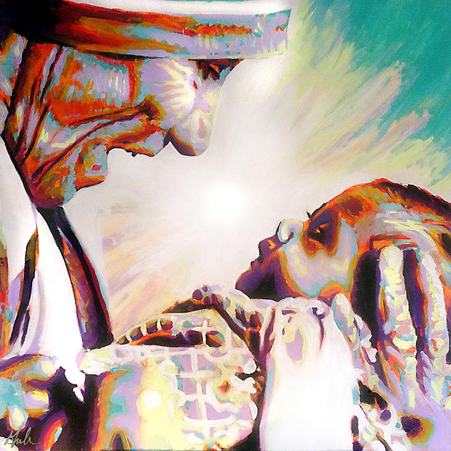 Blessed Mother Teresa Painting by Steve Gamba