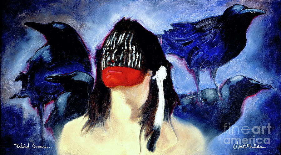 Blind Crows... Painting by Will Bullas