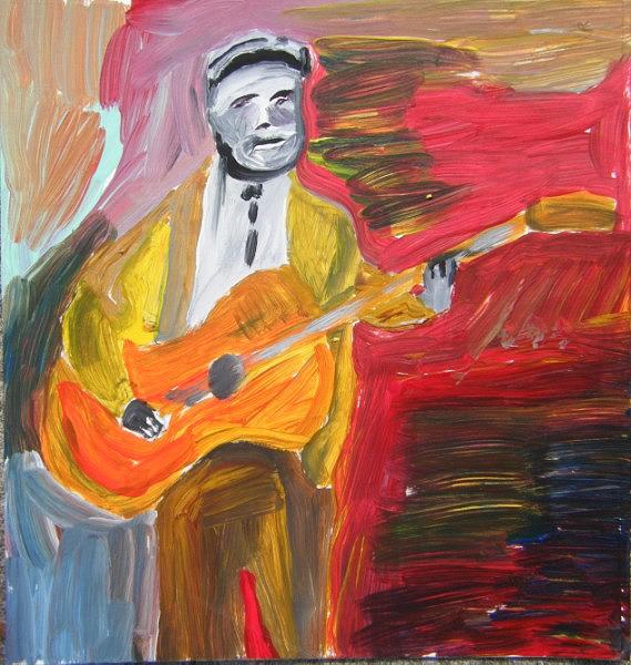 Blind Willie Painting by John Bisbee | Fine Art America