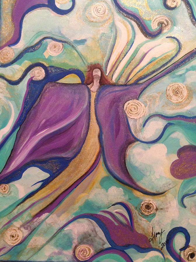 Bliss Beyond Bliss 1 Painting by Tracy Mcdurmon