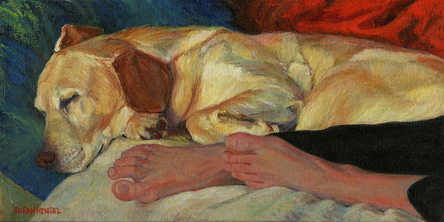 Blissful Rest Painting by Susan Hensel