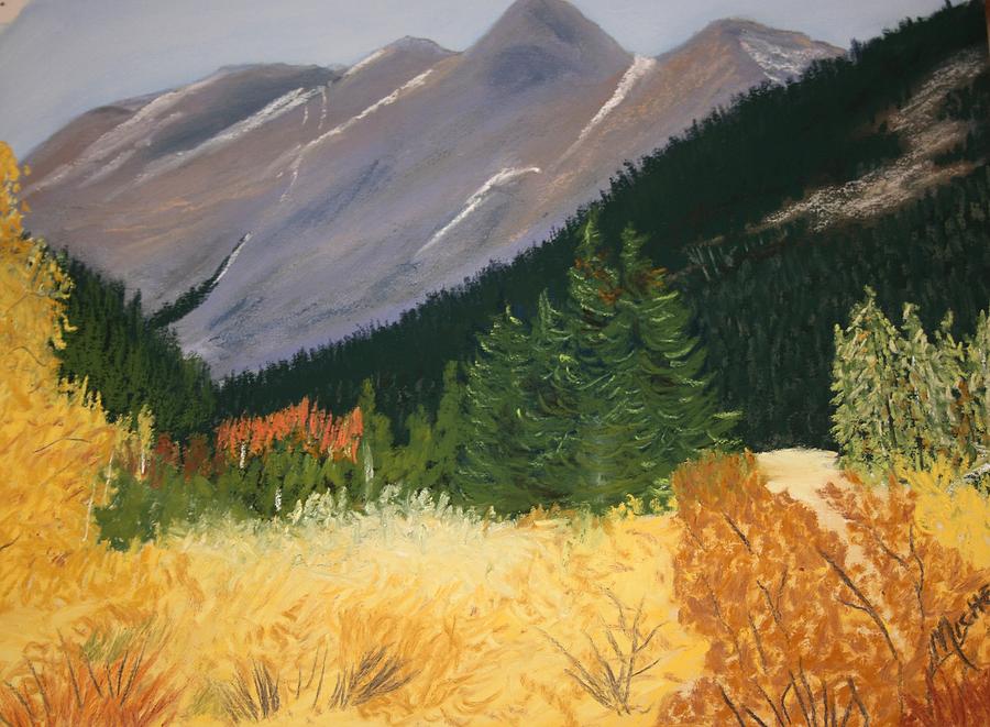 BLM Land Pastel by Michele Turney