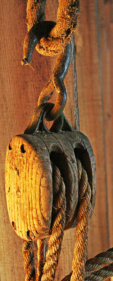 Block and Tackle Photograph by Jim Bunstock