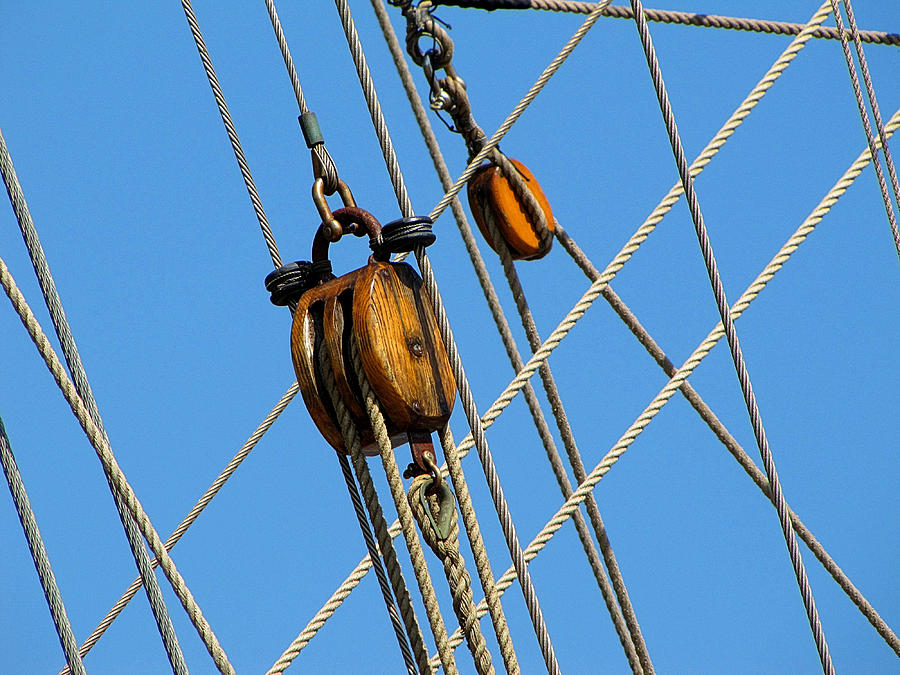 Block and Tackle Photograph by Scott Hovind