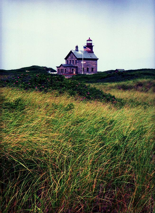 Summer Photograph - Block Island Light-house by John Scates