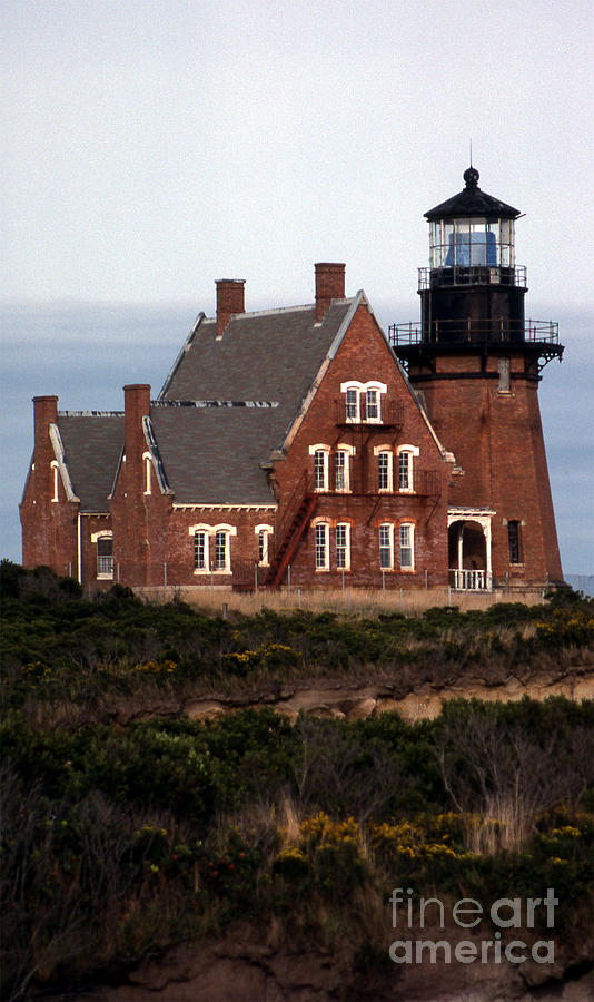 Block Island Lighthouse Photograph by Skip Willits