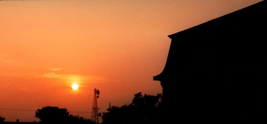 Block Island Sunset Photograph by Robert Nickologianis