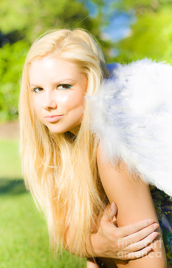 Blonde Angel Photograph By Jorgo Photography Fine Art America