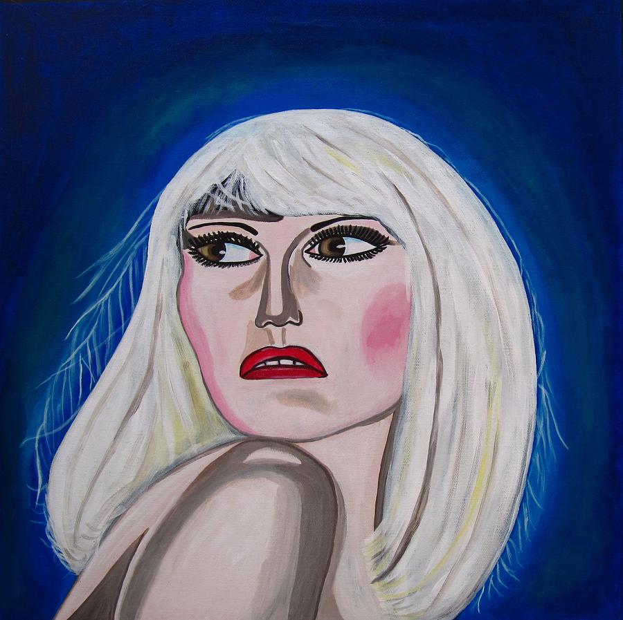Blonde Painting by Sandra Marie Adams