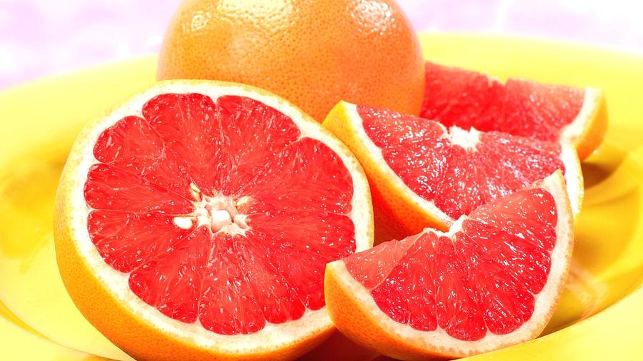 Fruit Digital Art - Blood Orange by Maye Loeser
