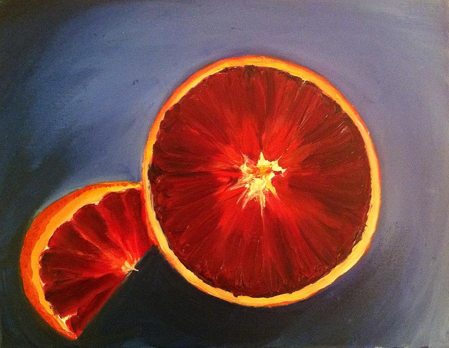 Blood Orange Painting by Tara Nelson - Fine Art America