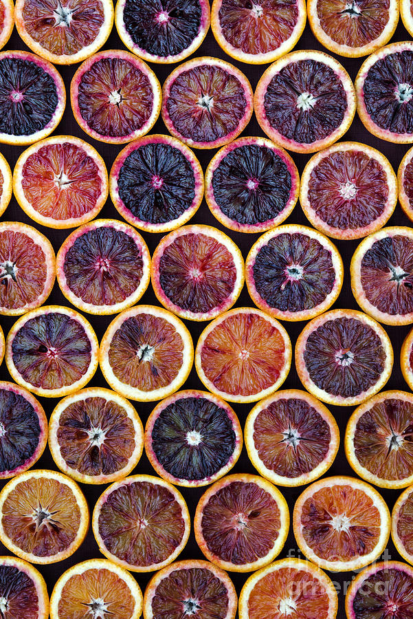 Blood Oranges Pattern Photograph by Tim Gainey