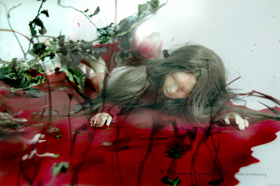 Fairy Digital Art - BloodPool by Barbara Agreste
