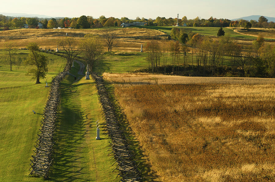 Bloody Lane, Antietam Battlefield, Sharpsburg, Maryland, October Photograph by James Oppenheim