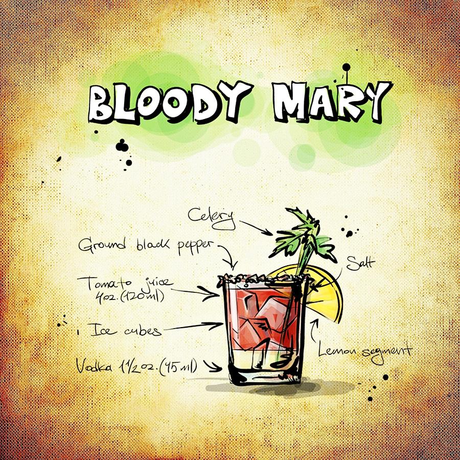 Bloody Mary Digital Art - Bloody Mary by Movie Poster Prints