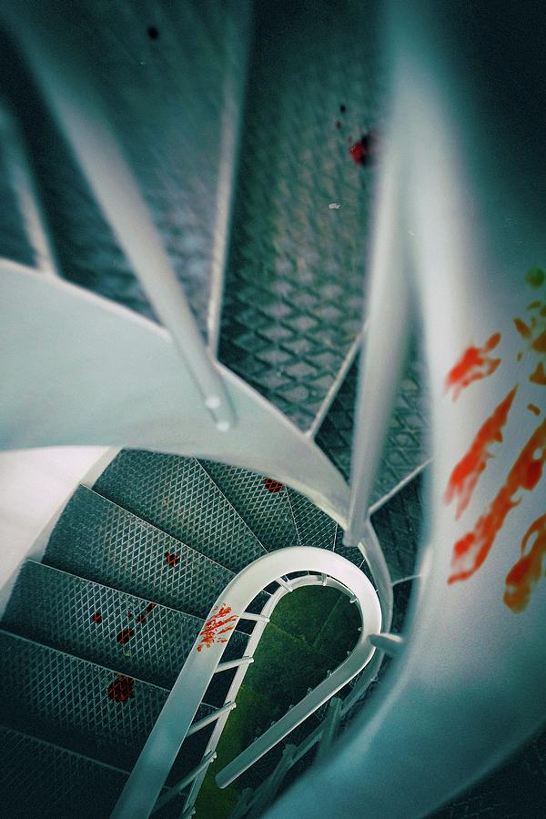 Bloody Stairway Photograph by Carlos Caetano