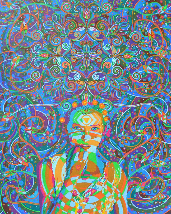 Bloom - 2015 Painting by Karmym Bloom - 2015 Painting by Karmym