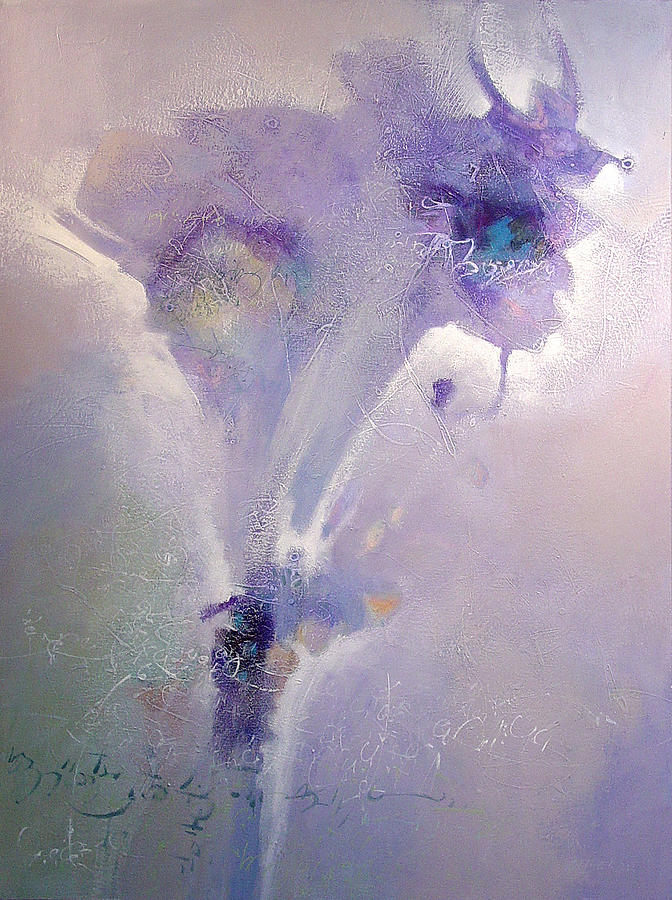 Abstract Painting - Bloom by Dale  Witherow