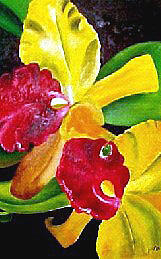 Floral Painting - Bloom by Latonja Davis-Benson