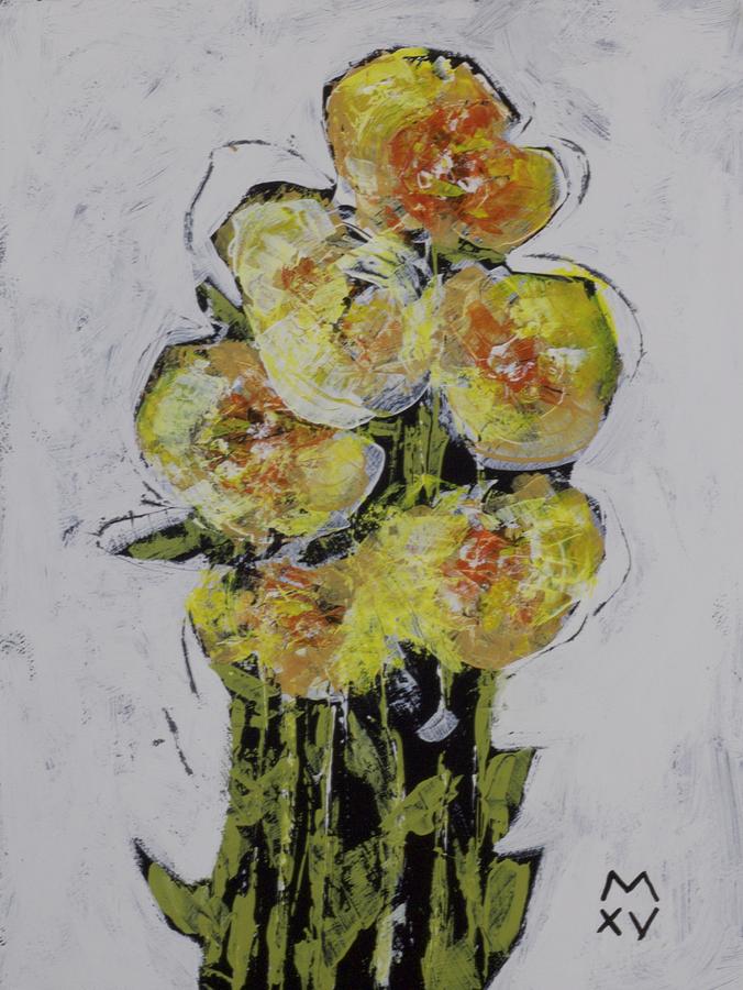BLOOM No. 2  Painting by Mark M  Mellon