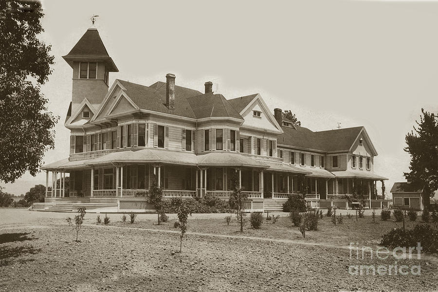 San Jose Photograph - Bloomfield Farm residence of Henry Miller  Gilroy circa 1896 by Monterey County Historical Society