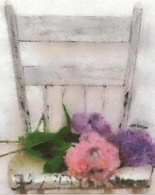 Blooming Chair Pastel by John Brisson