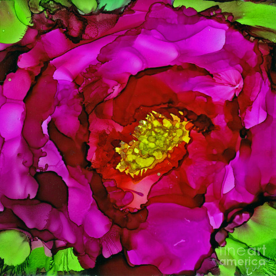 Blooming for You Painting by Eunice Warfel