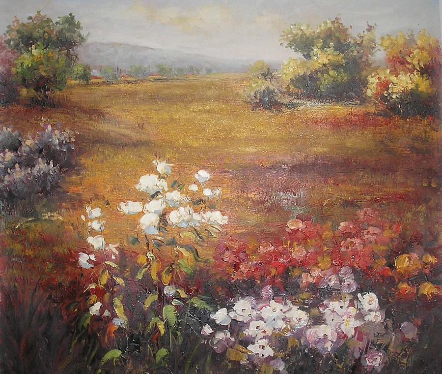 Flower Painting - Blooming Season by Jk