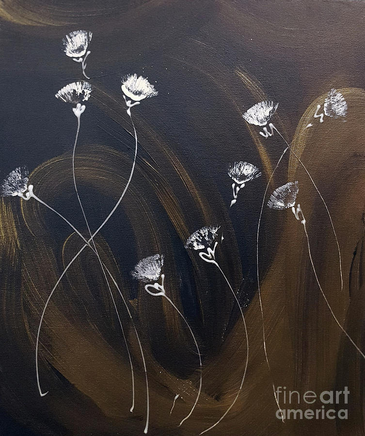 Blooms Painting by Cheryle Gannaway