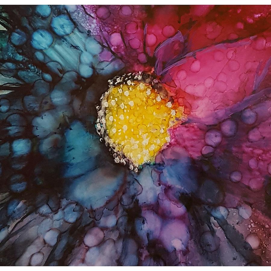 Flower Painting - Blooms by Cindy Rothery