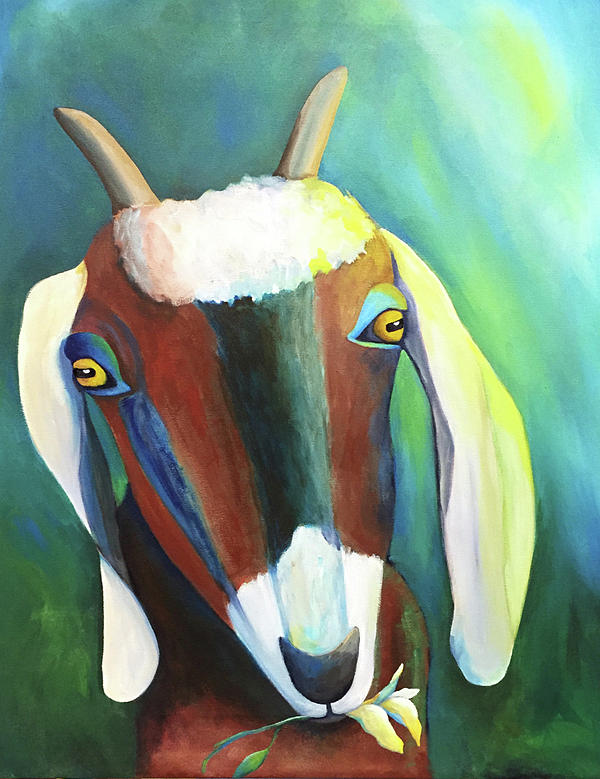 Animal Painting - Blossom by Kerrie Hubbard