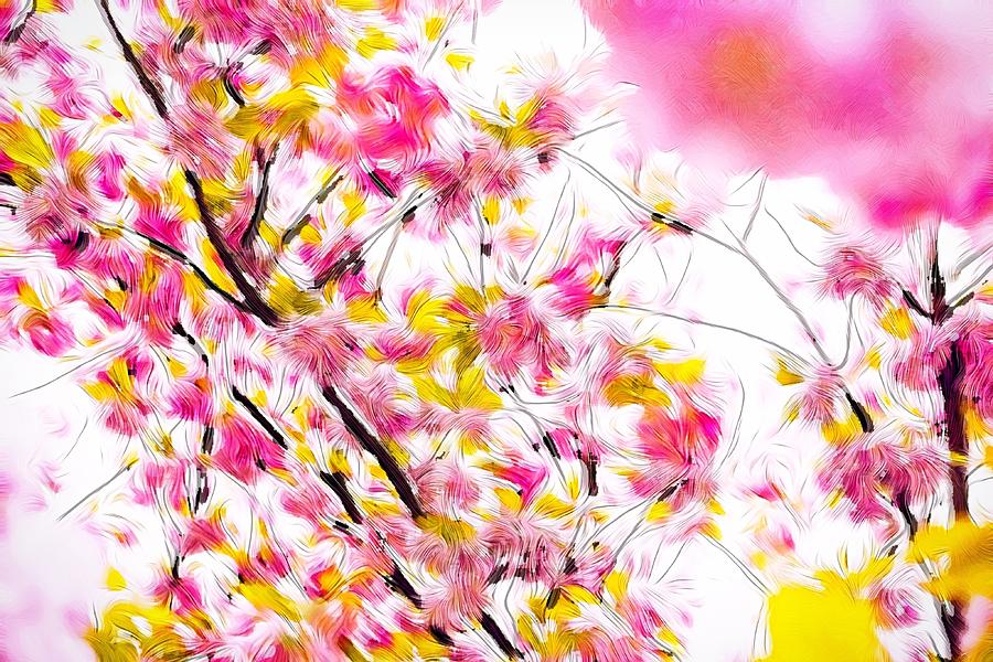 Blossom Painting by Mark Taylor