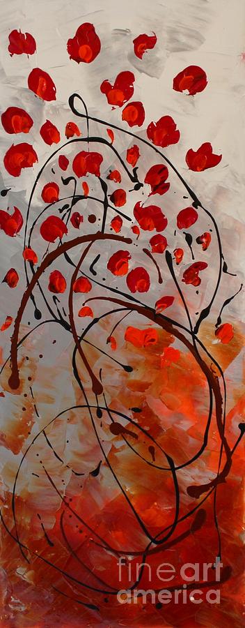 Blossom Painting by Preethi Mathialagan