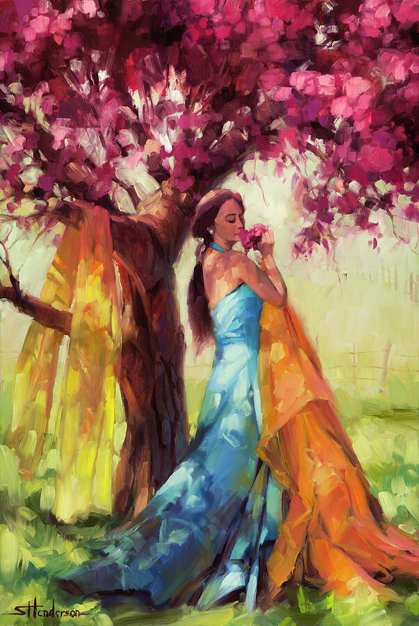 Blossom Painting by Steve Henderson