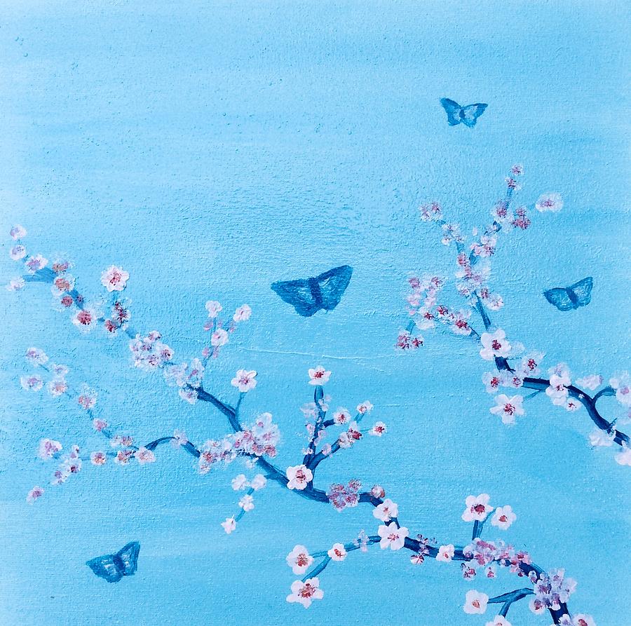 Blossom time Painting by Barbara Magor