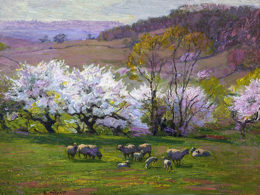 Blossom Time Painting by Edward Henry Potthast