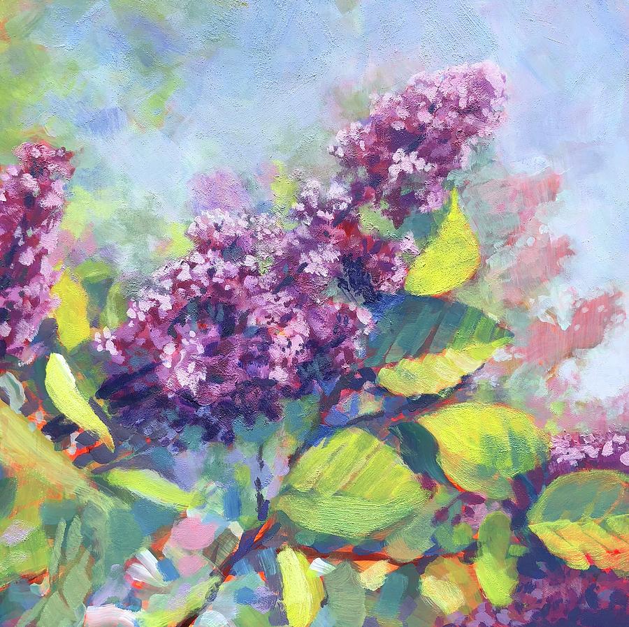 Blossoms 2 Painting By Jim Musil - Fine Art America