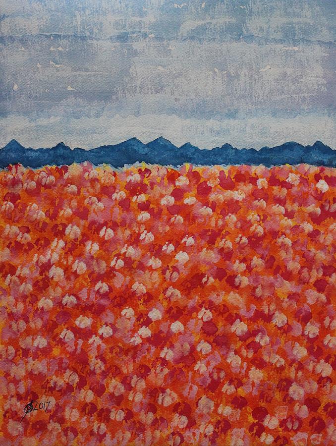 Blossomtime original painting Painting by Sol Luckman