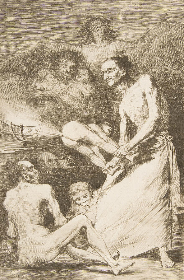 Blow Relief by Francisco Goya
