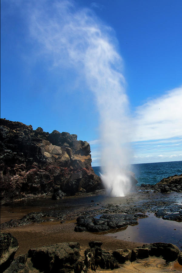 Blow Hole Photograph by Anthony Jones