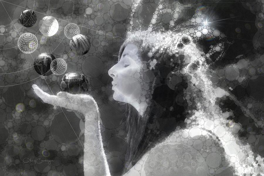 Blowing Bubbles Digital Art by Looking Glass Images