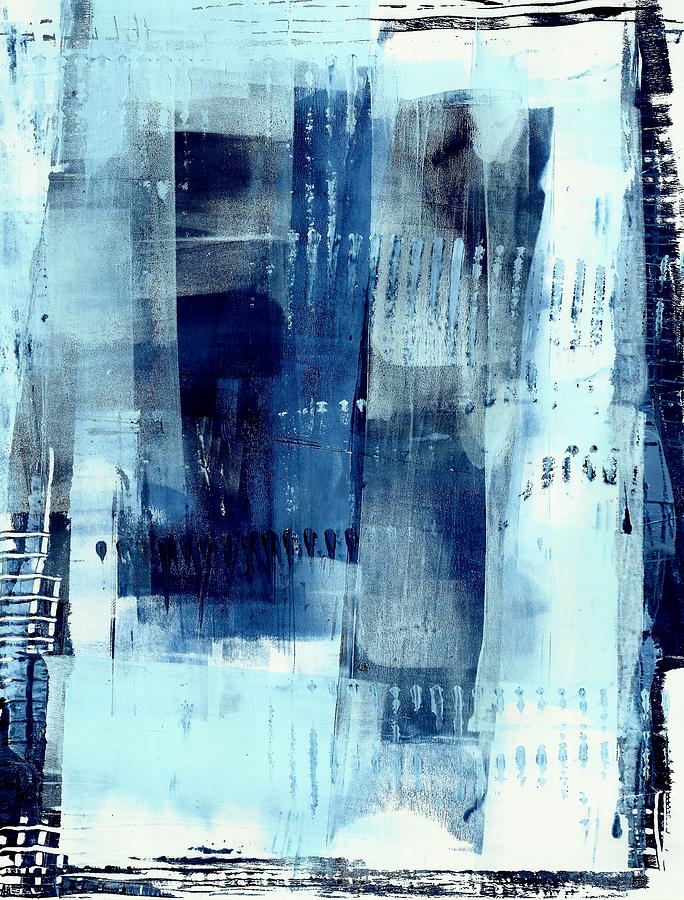 Blue Abstract I Painting
