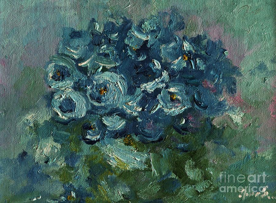 Blue Painting by Amalia Suruceanu