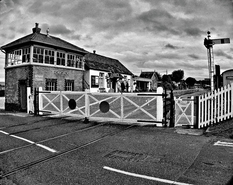 Blue Anchor Crossing Photograph by Richard Denyer