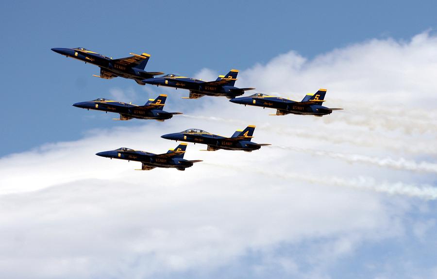 Blue Angel Delta Photograph by Michael Courtney - Fine Art America